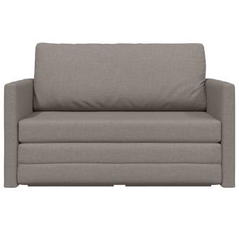 Schlafsofa Taupe 124 x 71 x 78 cm Stoff
