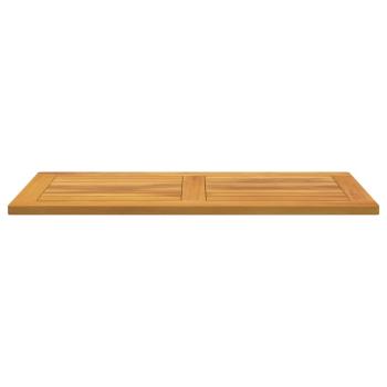 Tischplatte 90x45x2,2 cm Rechteckig Massivholz Akazie