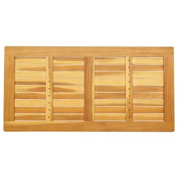 Tischplatte 100x50x2,2 cm Rechteckig Massivholz Akazie