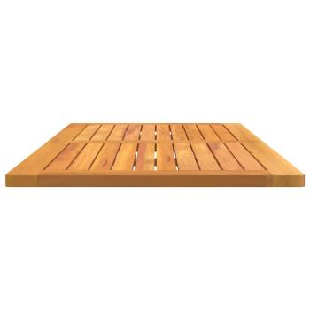 Tischplatte Öl-Natur 110 x 55 x 2 cm Massivholz Akazie