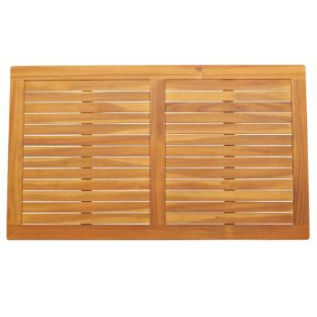 ARDEBO.de - Tischplatte 120x70x2,2 cm Rechteckig Massivholz Akazie