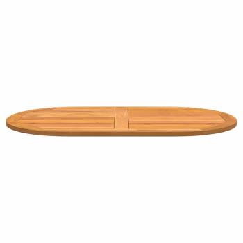 Tischplatte Öl-Natur 120 x 70 x 2 cm Massivholz Akazie