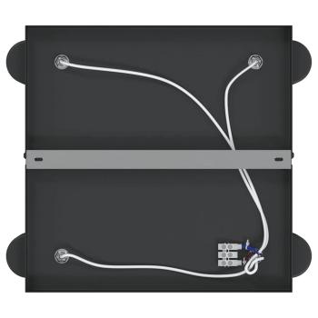 Deckenstrahler 4-Weg verstellbar Schwarz E27