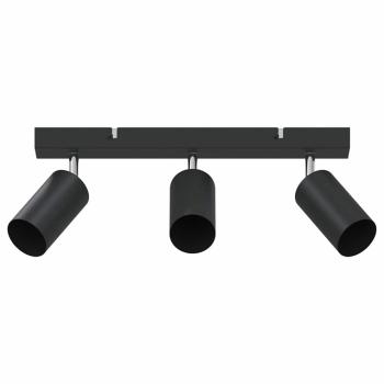 Deckenstrahler 3-Wege verstellbar Schwarz GU10
