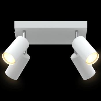 Deckenstrahler 4-Wege Verstellbar Weiß GU10