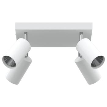 Deckenstrahler 4-Wege Verstellbar Weiß GU10
