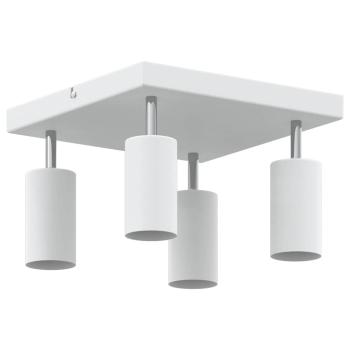 Deckenstrahler 4-Wege Verstellbar Weiß GU10