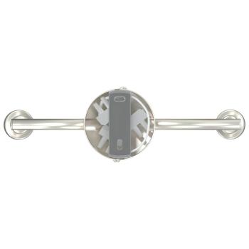 Deckenstrahler 2 Wege verstellbar Gebürstetes Nickel GU10