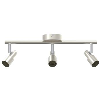Decken-Spotlight 3 Wege Verstellbar Gebürstetes Nickel GU10