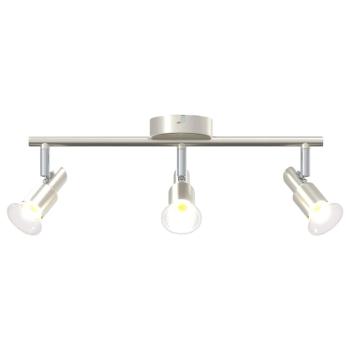 Decken-Spotlight 3 Wege Verstellbar Gebürstetes Nickel GU10