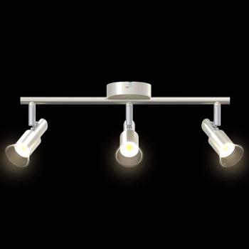 Decken-Spotlight 3 Wege Verstellbar Gebürstetes Nickel GU10