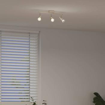 Decken-Spotlight 3 Wege Verstellbar Gebürstetes Nickel GU10
