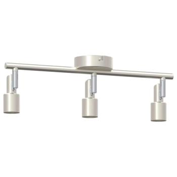 Decken-Spotlight 3 Wege Verstellbar Gebürstetes Nickel GU10