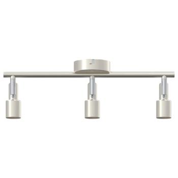 Decken-Spotlight 3 Wege Verstellbar Gebürstetes Nickel GU10