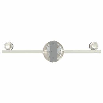 Decken-Spotlight 3 Wege Verstellbar Gebürstetes Nickel GU10
