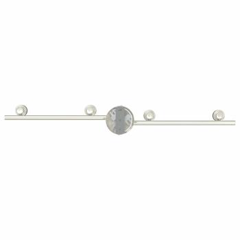 Deckenstrahler 4-Fach Verstellbar Gebürstetes Nickel GU10