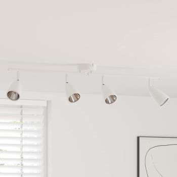 ARDEBO.de - Deckenstrahler 4-Wege-Verstellbar Weiß GU10