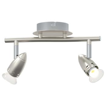 Decken-Spotlight 2 Wege verstellbar Matt Nickel GU10