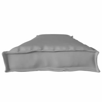 ARDEBO.de - Palettencushion für Bank Grau 180x40x8 cm Oxford-Stoff