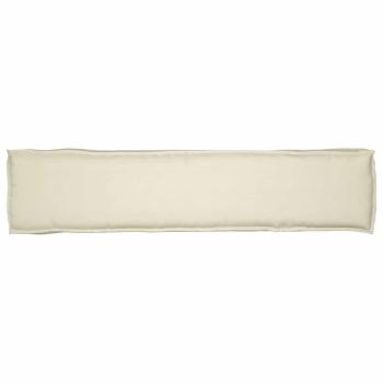 Palettencushion für Bank Creme 180x40x8 cm Oxford-Stoff