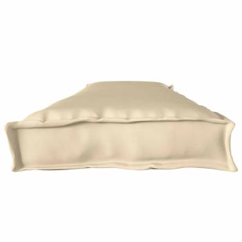 Palettensofakissen Beige 180x40x8 cm Oxford-Stoff
