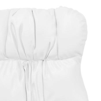 Entspannungsstuhl Weiß Kunstleder