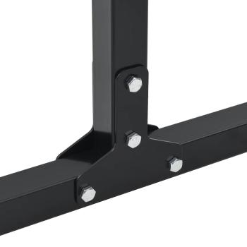 Dip Stations 2 Stück Höhenverstellbar 88.5/98.5 cm Stahl