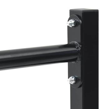 Dip Stations 2 Stück Höhenverstellbar 88.5/98.5 cm Stahl