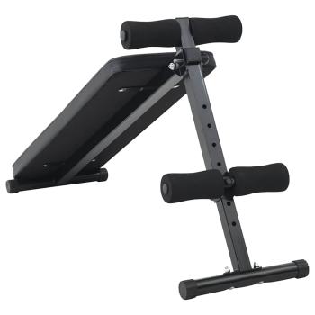 Sitzbank 150 kg Faltbar und Höhenverstellbar 48-68 cm Stahl