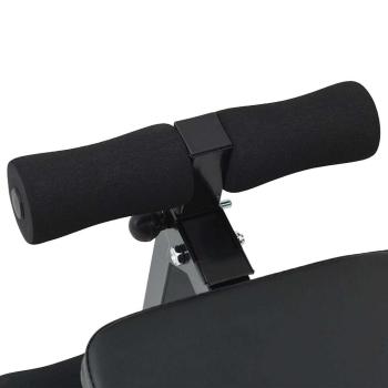Sitzbank 150 kg Faltbar und Höhenverstellbar 48-68 cm Stahl