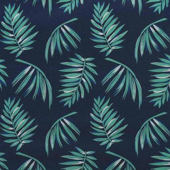 ARDEBO.de - Faltbare Sonnenliege mit Blattdruck 600D Oxford-Stoff