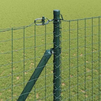 Sichtschutzpfosten mit Spike 13 Stück Ø32 mm 170 cm Galvanisiertes Stahl