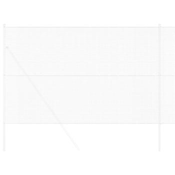 Geschweißter Drahtzaun 1,6x10 m Feuerverzinkter Stahl