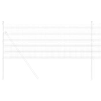 Geschweißter Drahtzaun 0.4x25 m Verzinkter Stahl