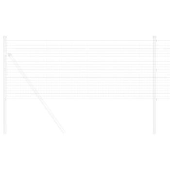 Schweißdrahtzaun 0.4x25 m Verzinkter Stahl