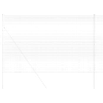 Geschweißter Drahtzaun 1.6 x 25 m Feuerverzinkter Stahl