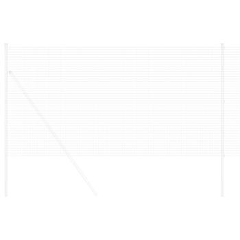 Schweißdrahtzaun 1.4x50 m Feuerverzinkter Stahl