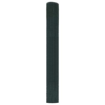 ARDEBO.de - Geschweißter Drahtzaun Grün 1,2x10 m Stahl