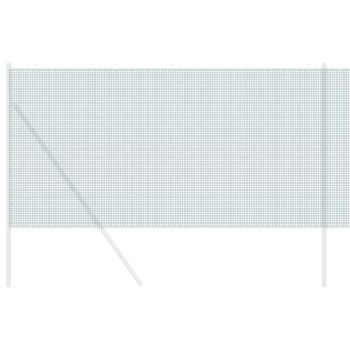 Geschweißter Drahtzaun Grün 0,8x25 m