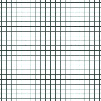 Geschweißter Drahtzaun Grün 1,2 x 25 m Stahl