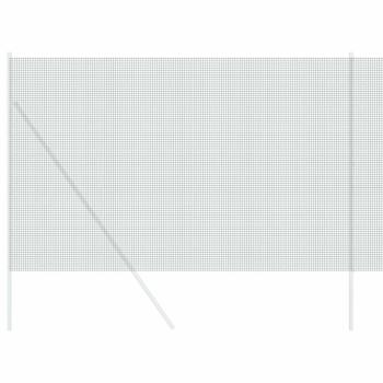 Geschweißter Drahtzaun Grün 1,6x25 m Stahl