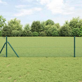 ARDEBO.de - Geschweißter Drahtzaun Grün 1x50 m Stahl