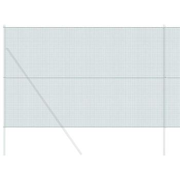 Schweißdrahtzaun Grün 1,5x50 m Stahl