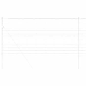 Feldzaun 1,2x10 m feuerverzinkter Stahl