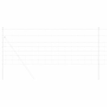 Feldzaun 0.8x25 m Verzinkter Stahl
