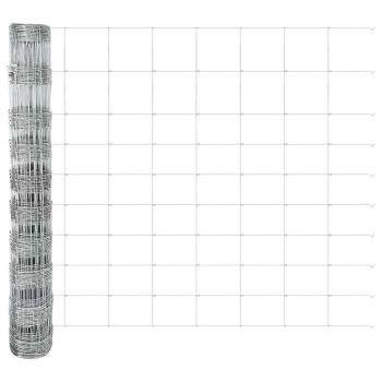 Feldzaun 1x25 m Verzinkter Stahl