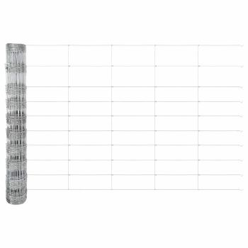 Feldzaun 1x25 m Verzinkter Stahl