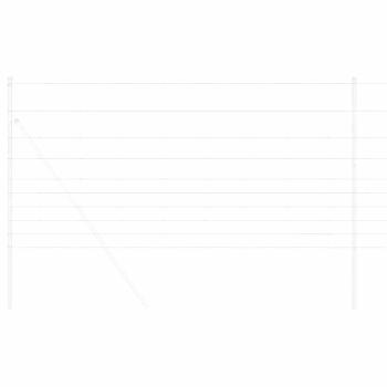 Feldzaun 1,2x25 m Verzinkter Stahl