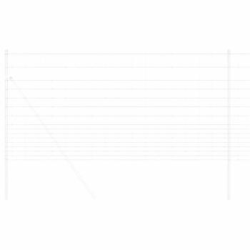 Feldzaun 1,2x25 m Verzinkter Stahl