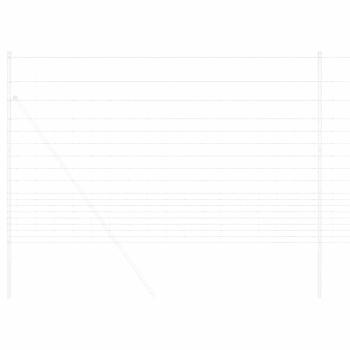 Feldzaun 1,5x25 m Verzinkter Stahl